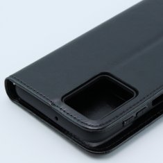 GS Ovitek denarnica Crazy Horse za Motorola Moto G54 5G, črn