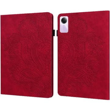 GS Ovitek za Xiaomi Redmi Pad SE 11", rože, rdeč