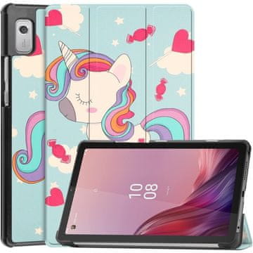GS Ovitek za Lenovo Tab M9, Smartcase, samorog