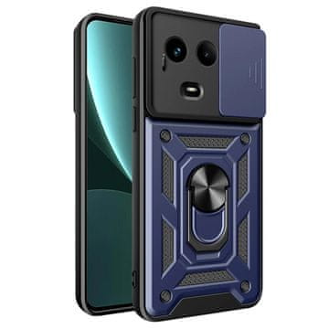 GS Oklepno ohišje za Realme 11 5G, drsnik CamShield, modro