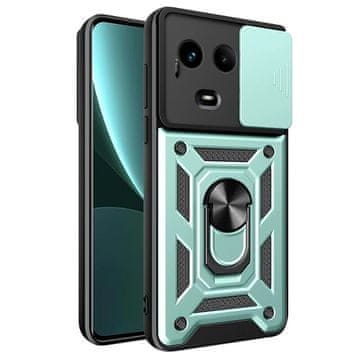 GS Oklepno ohišje za Realme 11 5G, drsnik CamShield, zeleno