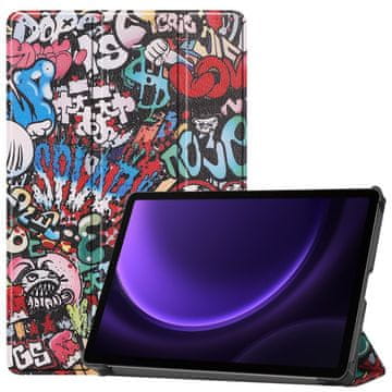GS Ovitek za Samsung Galaxy Tab S10 Lite / S10 FE / S9 FE, z zavihkom, grafit