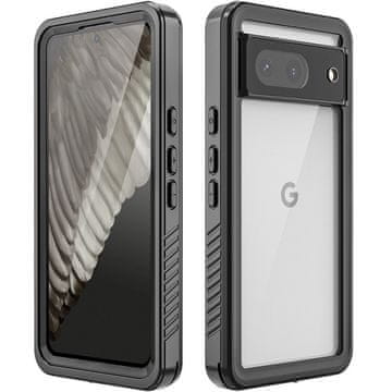 GS Vodoodporno ohišje IP68 za Google Pixel 8, črno