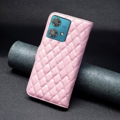 Ovitek za Motorola Edge 40 Neo, denarnica, , roza