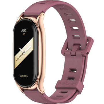 GS Silikonski pašček za Xiaomi Smart Band 10 / 9 / 8, bordo