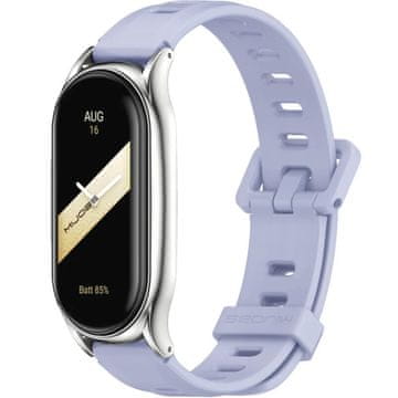 GS Silikonski pašček za Xiaomi Smart Band 10 / 9 / 8, svetlo moder