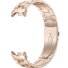 GS Jeklena zapestnica za Xiaomi Smart Band 10 / 9 / 8, roza zlata