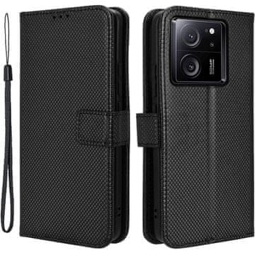 GS Ovitek za Xiaomi 13T / 13T Pro, pametni magnet, črn
