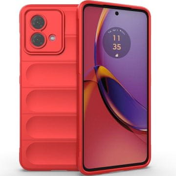 GS Ovitek za Motorola Moto G84 5G Gaming, odporen proti udarcem, rdeč