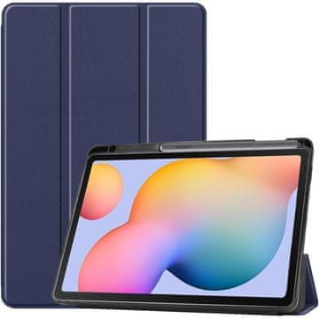 GS Ovitek za Samsung Galaxy Tab S6 Lite 10.4" 2020/2022/2024, z držalom za pisalo, temno moder