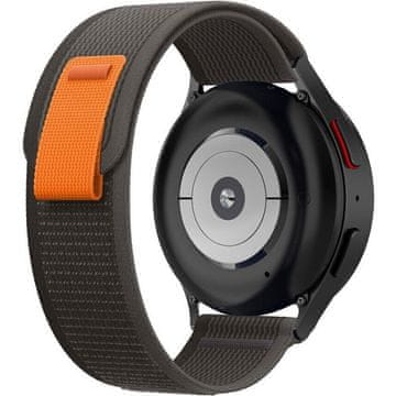 GS Univerzalni najlonski pašček 18 mm, temno siv