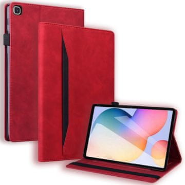 GS Ovitek za Samsung Galaxy Tab S6 Lite 10.4" 2020/2022/2024, klasičen, z držalom za pisalo, rdeč