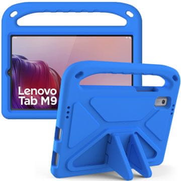 GS Ovitek za Lenovo Tab M9 Kids z ročajem, moder