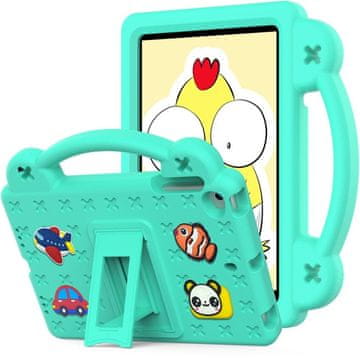 GS Ovitek za iPad mini 7,9" 2019/2015/2014/2013/2012 (5./4./3./2./1. gen.), ljubki vzorci, s stojalom, zelen