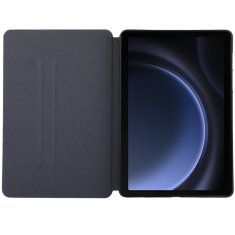 GS Pametni ovitek za Samsung Galaxy Tab S9 FE+ Plus z držalom za pisalo, rjav