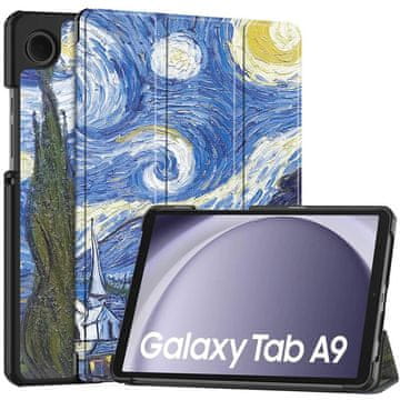 GS Ovitek za Samsung Galaxy Tab A9, Smartcase, barvan vzorec
