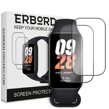 Overboard 2x hibridno steklo za Xiaomi Smart Mi Band 8 Active