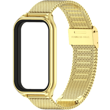 GS Milanska zapestnica za Xiaomi Redmi Smart Band 2 / Xiaomi Smart Mi Band 8 Active, zlata