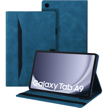 GS Ovitek za Samsung Galaxy Tab A9, Classic, z držalom za pisalo, moder