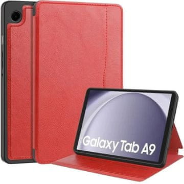 GS Ovitek za Samsung Galaxy Tab A9, vizitka, rdeč