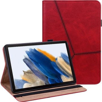 GS Ovitek za Samsung Galaxy Tab A9+, Classic, z držalom za pisalo, rdeč