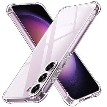 GS Ovitek za Samsung Galaxy S23 FE, odporen proti padcem, prozoren