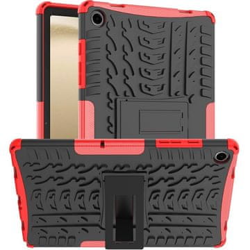 GS Ovitek za Samsung Galaxy Tab A9+, Tire Armor, rdeč