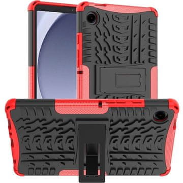 GS Ovitek za Samsung Galaxy Tab A9, Tire Armor, rdeč