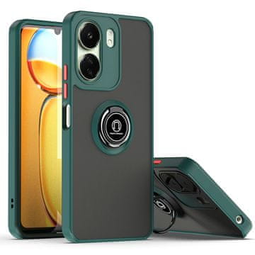 GS Ovitek za Xiaomi Redmi 13C / Poco C65, matiran obroč, zelen