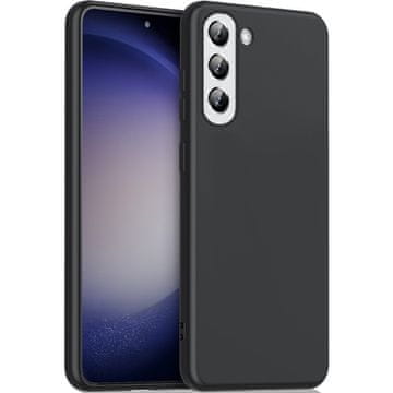 GS Ovitek za Samsung Galaxy S24, silikonski MagSafe, črn