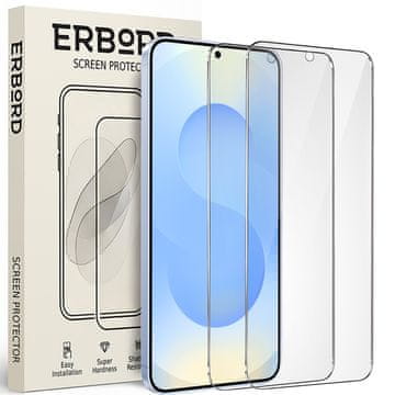 Overboard 2x kaljeno steklo za Samsung Galaxy S24+/S25+ Plus, 9H trdo steklo, steklo