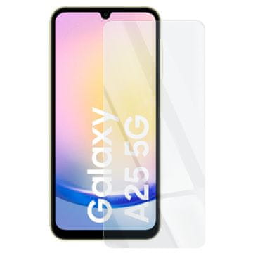 GS Tanek ovitek za Samsung Galaxy A25 5G, prozoren + 9H steklo