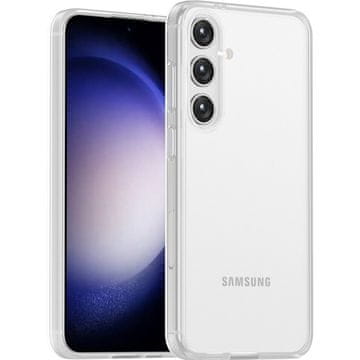 GS Ovitek za Samsung Galaxy S24+ Plus Fusion Hybrid z zaščito kamere, prozoren