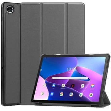 GS Ovitek za Lenovo Tab M10 Plus 10.6 Gen 3 TB-125F TB-128F, Smartcase, siv