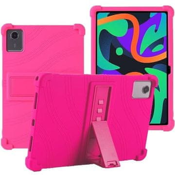 GS Silikonski ovitek za Lenovo Tab M11, Impact, oklepljen, roza