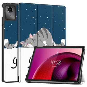 GS Ovitek za Lenovo Tab M11, Smartcase, mačka
