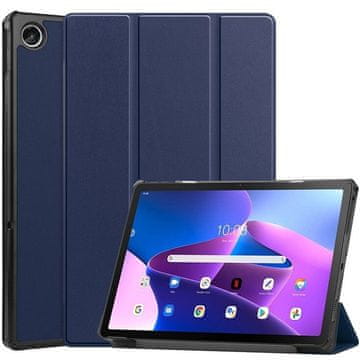 GS Ovitek za Lenovo Tab M10 Plus 10.6 Gen 3 TB-125F TB-128F, Smartcase, temno moder