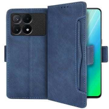 GS Ovitek za Xiaomi Poco X6 Pro 5G, reža za kartico, moder