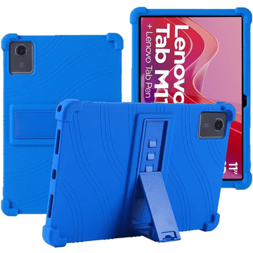 GS Silikonski ovitek za Lenovo Tab M11, Impact, oklepljen, moder
