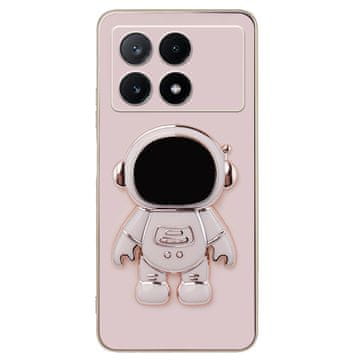 GS Ovitek za Xiaomi Poco X6 Pro 5G, Astronaut, roza