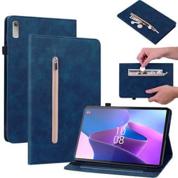 GS Ovitek za Lenovo Tab P11 Gen 2 TB350FU TB350XU 11,5", denarnica z režo za pisalo, moder