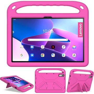 GS Ovitek za Lenovo Tab P11 Gen 2 TB350FU TB350XU 11,5" z ročajem, roza