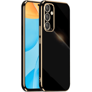 GS Ovitek za Samsung Galaxy A05s, Glamour CamShield, črn