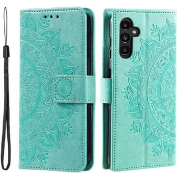 GS Ovitek za Samsung Galaxy S23 FE, Mandala, zelen