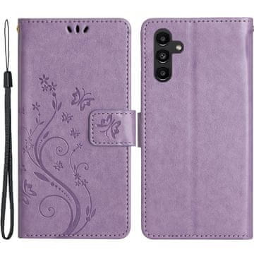 GS Ovitek za Samsung Galaxy S23 FE, metulj, vijoličen