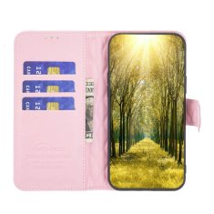 Ovitek na preklop za Samsung Galaxy A15, Denarnica, , roza