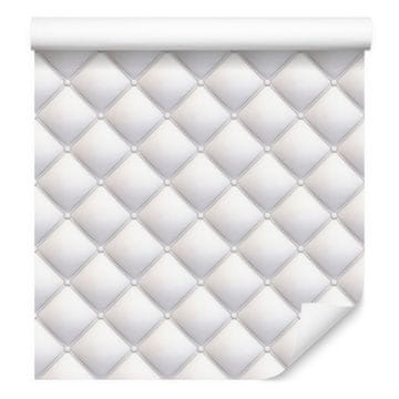Tapeta s svetlim prešitim vzorcem za dnevno sobo in spalnico 50x1000 cm