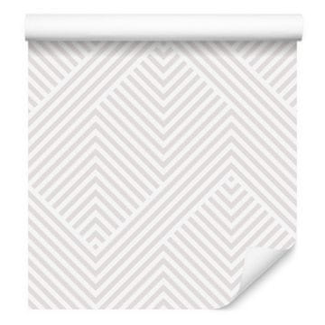 Tapeta z geometrijskim optičnim vzorcem za dnevno sobo in spalnico 50x1000 cm