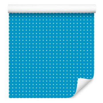 Fototapeta Dots Turquoise, Turkizna zgornja plast za dnevno sobo in spalnico 50x1000 cm