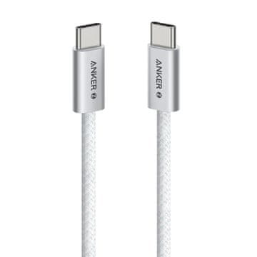 Anker Zolo kabel, USB-C v USB-C, 1 m, 240 W, bel (A8060H22)